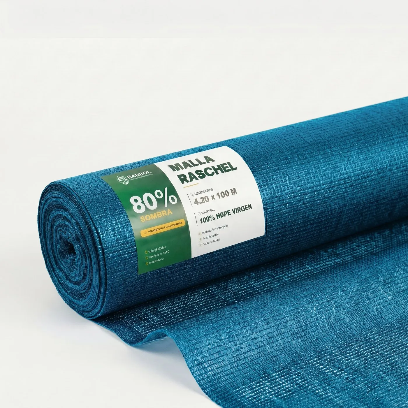 Malla Raschel 80% sombra